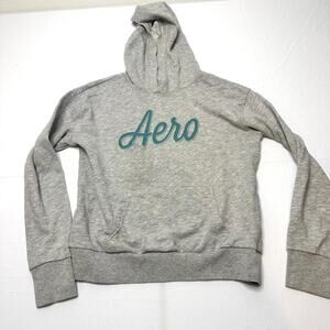 Aeropostale 2000s Y2K  Size Medium Light Weight Thin Cotton Hoodie
